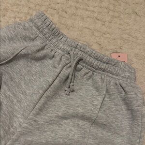 PrettyLittleThing Petite Ash Grey Joggers
